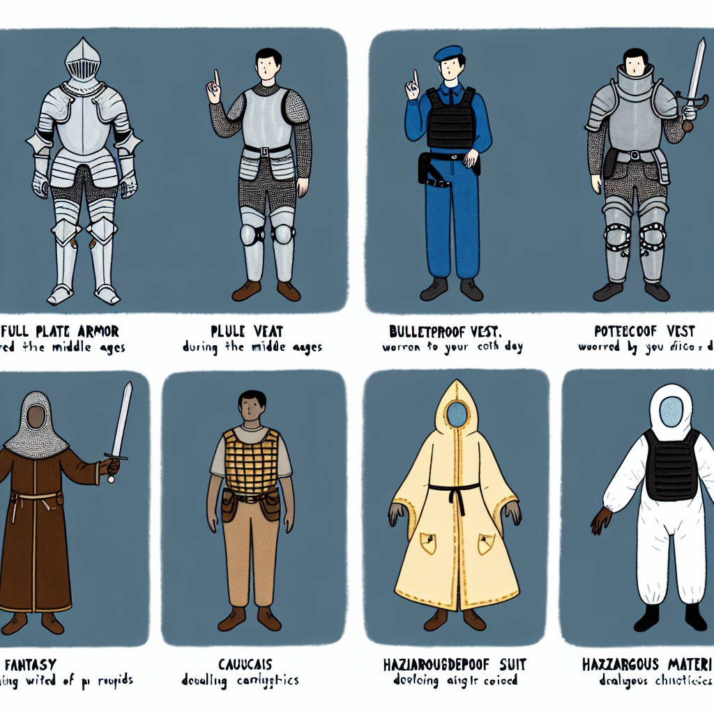 Different Types of Body Armor and Their Uses